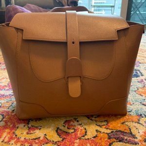 Senreve Maestra (Pebbled / Chestnut / Gold) Bag